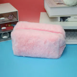 Cute Plush Pencil Pouch Pen Bag for Girls Gift Large Capacity Pencil Case Pen Box Stationery Supplies Cosmetic Pouch Storage Bag