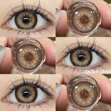 1 Pair Color Contact Lenses for Eyes Cosmetics Blue Contact Lenses Brown High Quality Natural Contact Lenses Gray Lenses