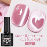 7.5ml Golden Gradient Cat Eye Nail Polish Gel Phototherapeutic Gel Soak Off Nail Magnetic Gel Polish Nail Art DlY
