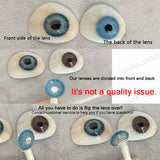 2 Pcs Myopia Lenses Colored Contacts Lenses PATTAYA  Lenses With Prescription Lenses Gray for Eyes Lenses With Degree