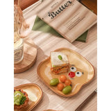 Exquisite and Beautiful Plates Ceramic Tableware Highend Feel Niche and Cute Breakfast Plates
