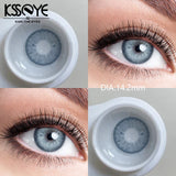 2Pcs Best Selling Contacts Colored Lenses Blue Green Grey Series Soft Lens EyeBeauty Pupil