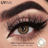 Colored Contact Lens NEW Twilight Series Cosmetics Natual Black Lens Woman Makeup Green Pupils Beauty Blue Contacts Lenses