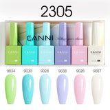 Nail Gel Polish Jelly Pink Nude Collection Cat Eye Gel French Gel Soak Off UV LED Semi Permanent Gel Nail 9ml