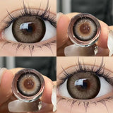 2PCS New Colored Contact Circular Lenses Green Eyes Beauty Pupil  Makeup Blue Lens Fast Shipping