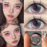 1 Pair New Product Color Contact Lenses Eyes Natural High Quality Contact Lenses  pink Lenses Pupils