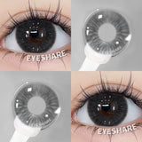 2pcs Blue Color Contact Lenses Natural Gray Eye Lens Beautiful Pupils Yearly Fashion Brown Softlens Cosmetics