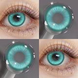 Anime Cosplay Colored Contact Lenses, Yearly Disposable Soft Lens, Fashion Beauty Cosmetic Lenses for Students & Daily