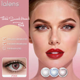 1 Pair Red Color Contact Lenses Beauty Blue Lenses Yearly Fashion Brown Lens for Eyes Makeup Grey Pupil Green Contacts