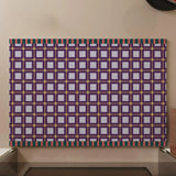 Retro Grid Pattern Wire Loop Mat Wear-Resistant Entryway Rug Waterproof Kitchen Carpet Non-Slip Scraper Mat for Home Decor