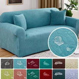Water-resistant Elastic Sofa Cover for Living Room Stretch 1/2/3/4 Seater L-Shaped Corner Couch Cover Armchair Protector