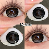 Chameleon Ice Blue Colored Contact Lenses 14.5mm Bold Color Eye Effect Daily Party Wear Daily Fashion Makeup Lens