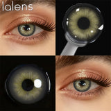 Colored Contact Lenses Lalens GENE Gray Dolce Vita Green Blue Violet Purple Color Contacts Eye Lens Eyes Half Year 2Pcs