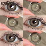 1 Pair Colored Contact Lenses for Eyes Natural Brown Contact Lenses Fashion Lenses Brown Eye Lens Softlenses