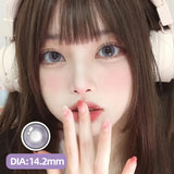 1 Pair Myopia Color Contact Lenses for Eyes with Prescription Makeup Eye Color Lenses Beauty Pupils Fashion Blue Lenses