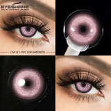 1pair/2pcs Colored Contact Lenses for Eyes Pink Contacts Purple Lens Cosplay Contact Lenses Blue Fashion Red Soft Lenses