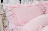 1 piece Romantic beauty pillow case Pink Ruffle Lace pillowcase pillow covers decorative Bedding Pillowcases body pillow sham