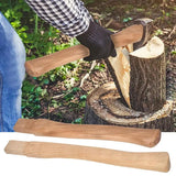 1pcs 38/43cm Axe Replacement Handles Wooden Accessory Wood Hatchet Camping Part Camp Replaceable Hammer Tools