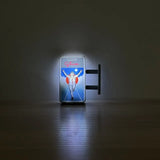 Glowing Mini Fridge Magnets Light Box Coffee Beer Illuminated Home Decor Accessories Japanese Underground Iron Family Rosen