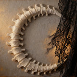 Spinal Cord Moon Wall Hanging Gothic Home Decor Living Room Wall Art Ornament Dissecting Wall Decorations Using Bone Moon Art