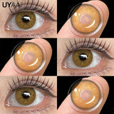 1 Pair Color Contact Lenses for Eyes Blue Pupils Brown Natural Lenses High Quality Green Color Eye Lens Cosmetic Colorcon
