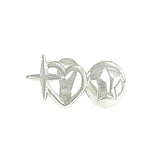 1PCS Punk Hip Hop Hollow Heart Star Teeth Caps For Women Men Vintage Tooth Grills Jewelry Accessories
