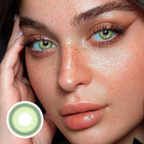 Colored Pupils 1Pair Contact Lenses for Eyes Brown Eye Lenses Green Contact Lenses Fashion Gray Makeup Lenses 1Year