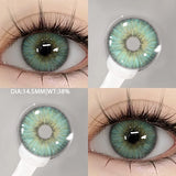 Green Colored Contact Lenses Cosplay Anime Makeup Beauty Contact Lenses for Eyes/Party Club Contact Lenses Free Shipping