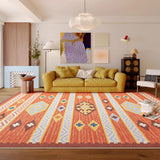 Carpet for Living Room Creative Art Floral Print Large Area Bedroom Rug Fashion Light Luxury Home Decoration Coffee Table Mat 러그