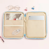 Korean Ins Style Plaid Laptop Sleeve 13 Inch Shockproof Padded Protective Tablet Sleeve For Macbook Notebook Computer Carrying