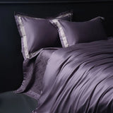 4/6Pcs Luxury 1000TC Egyptian Cotton Bedding Set Solid Color Soft Silky Duvet Cover Set Quilted Bedspread Bed Sheet Pillowcases