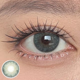 Blue Contact Lenses Natural Olive Tone Colored Contacts with Dark Limbal Ring Soft Cosmetic Eye Lenses