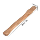 1pcs 38/43cm Axe Replacement Handles Wooden Accessory Wood Hatchet Camping Part Camp Replaceable Hammer Tools