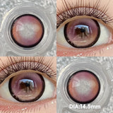 2pcs/pair 14.5MM Iris Brown Lenses Beauty Makeup Pupils Eye Color Lenses Colorful Contact Lenses Fashion Blue Green Lens