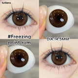 2PCS Tutlens  Mixed Color Cosmetic Contact Lenses, Half Year Wear, 0-800 Power Soft Lenses New Store Sale, 18+ Only