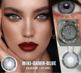 1 Pair Colored Contact Lenses for Eyes Blue Eye Lenses Green Contact Lenses Gray Pupils Lens Brown Eye Lenses Yearly