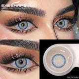 1 Pair Natural Colored Contact Lenses for Eyes Gray Eye Lens Fashion Blue Lenses Cosmetic Brown Eyes Contacts Yearly