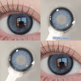 2PCS Halloween Myopia Contact Lenses Cosplay Colored Contact Lenses Prescription Lens Natural Pupils Eye Color Lenses