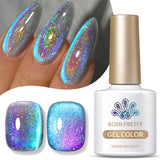 Grape Purple Colored Cat Magnetic Gel Nail Polish Blueberry Guava Passion Fruit Soak Off UV Varnish Nail Salon 10ml