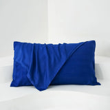 2Pcs Pillowcases 100% Bamboo Fiber Cooling Anti-bacterial Solid Color Hotel Home Summer Envelope Style Pillow Covers 50x75cm