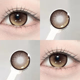 2PCS Colorld Contacts Lenses for Eyes Beauty Pupils Blue Lenses Yearly Brown Contacts Natural Grey Pupils Korean Lenses