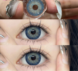 Color Contact Lenses with Container Tweezers Green Color Eye Lenses Blue y2k Colorcon High Quality Brown Natural Lenses