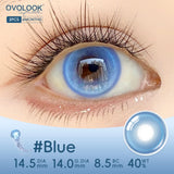 2Pcs Colored Contact Lenses 14.5mm, Vibrant Yellow/Red/Blue/Purple/Green Anime Cosplay Soft Lenses, 6 Months