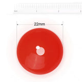 22mm Sclera Lens 2 Pieces Halloween Contact Lenses Cosplay Lens White Lenses Red Mesh Full Eye Crazy Lenses Accessories