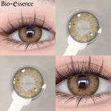 2pcs Natural Color Contact Lenses for Eyes Gray Lenses Colorcon Korean Lenses Yearly Beauty Brown Eye Contacts Lens