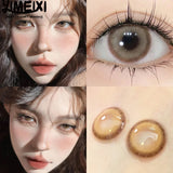 2pcs Korean Contact Lenses for Eyes Prescription High Quality Eyes Blue Colored Contacts Beautiful Pupil Fast Shipping