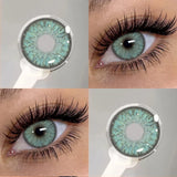 1Pair Korean Contact Lenses Natural Beauty Eye Contact Lens Myopia Soft Lenses Contact Lenses with Diopters Cosmetics