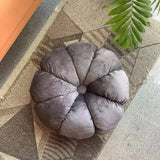 Decorative Pumpkin Cushion Activity Velvet Nordic Ins Sofa Seat Backrest Orange Pillow for Living Room Home Decoration 40*40cm