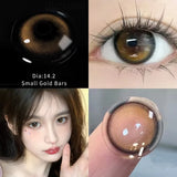 2pcs/Pair Design Beauty Contact Lenses for Eyes Color Lenses Cosmetic Pupils Eye Color Lenses Blue Lens Brown Lenses