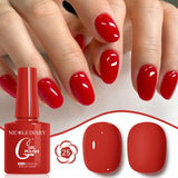 10ML Gel Nail Polish Solid Color Glass Gel Varnish Nail Art Gel Spring Summer Gel Nail Soak Off UV Gel Gel Vernis